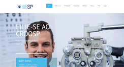 Desktop Screenshot of croosp.org.br